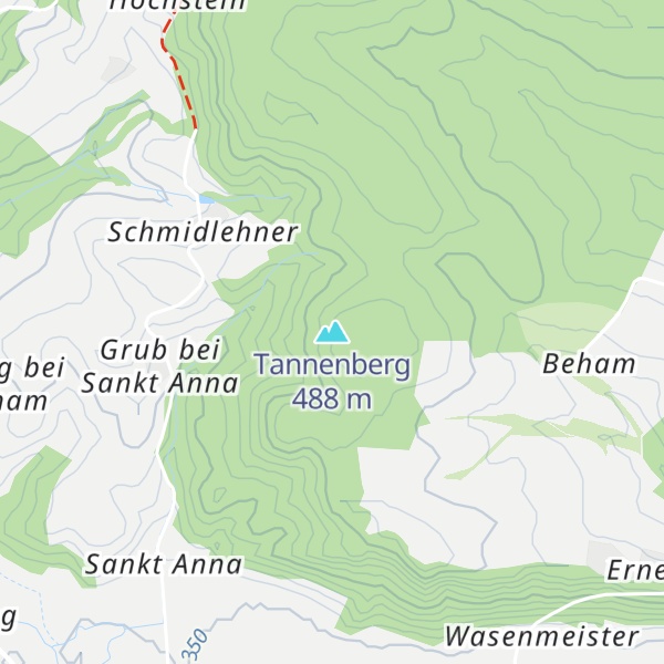 Map of Tannenberg