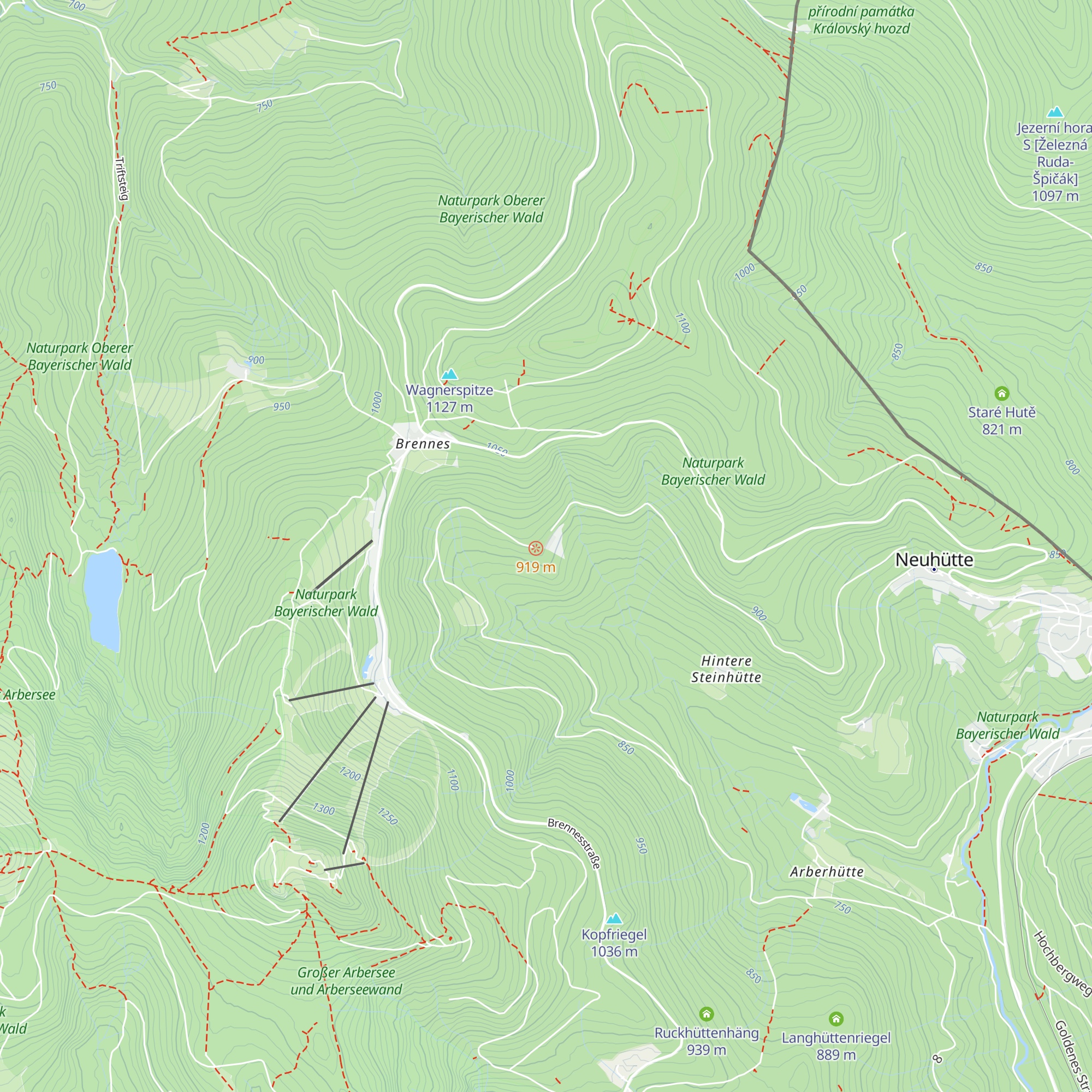 Burglengenfelder-Hütte (SCB-Hütte) map