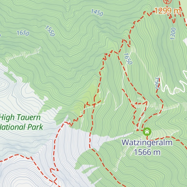 Map of Häusleralm