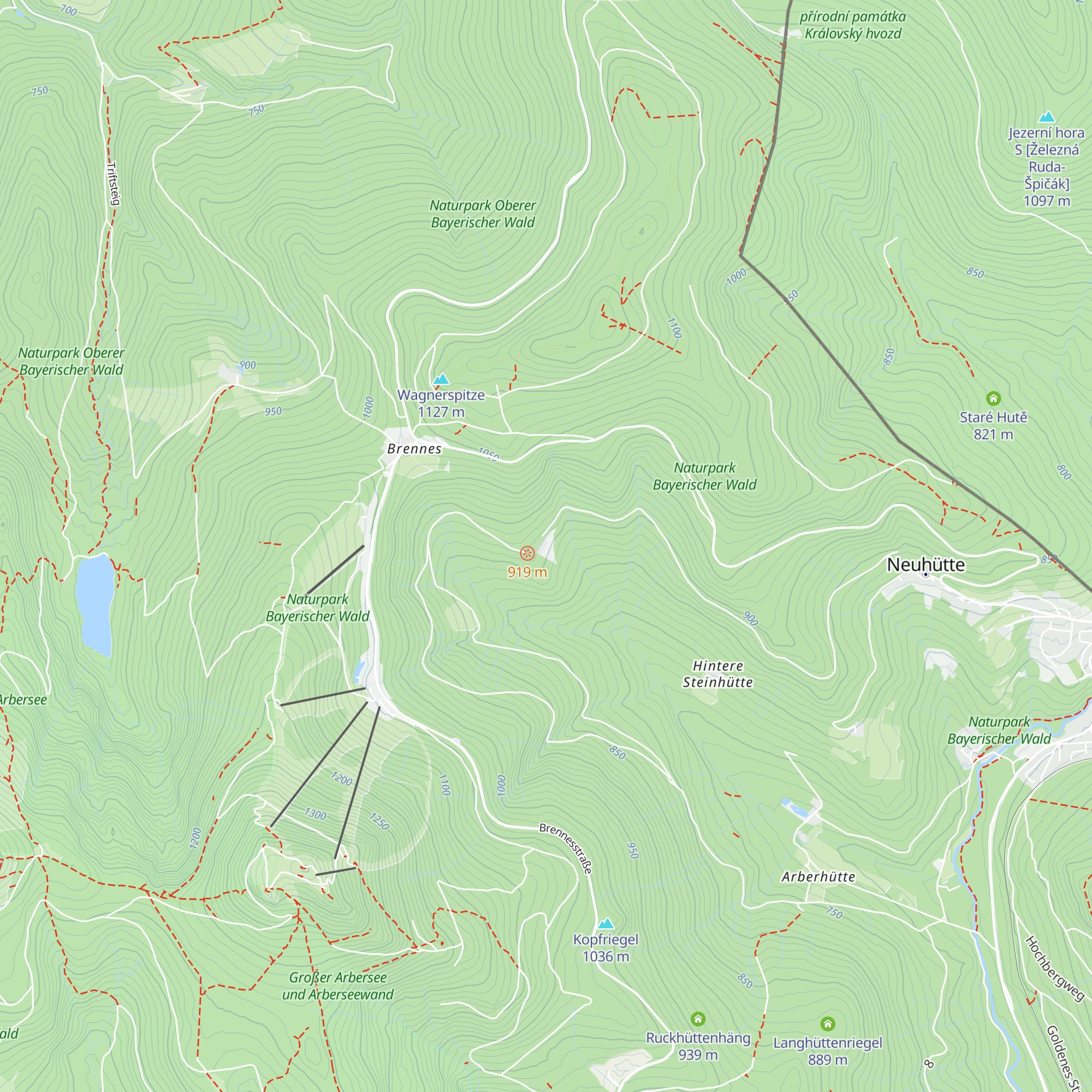 Grafhütte map