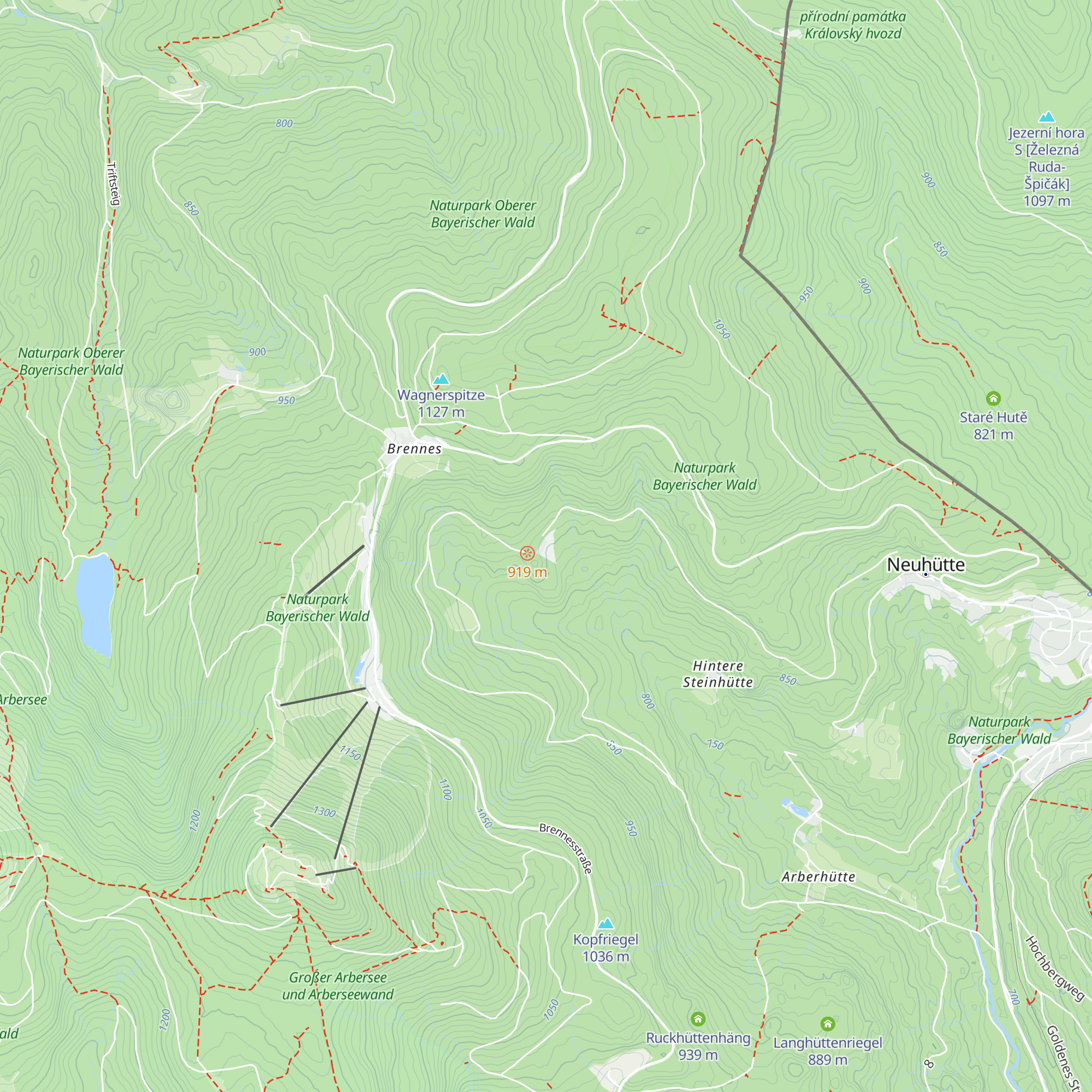 Grafhütte map