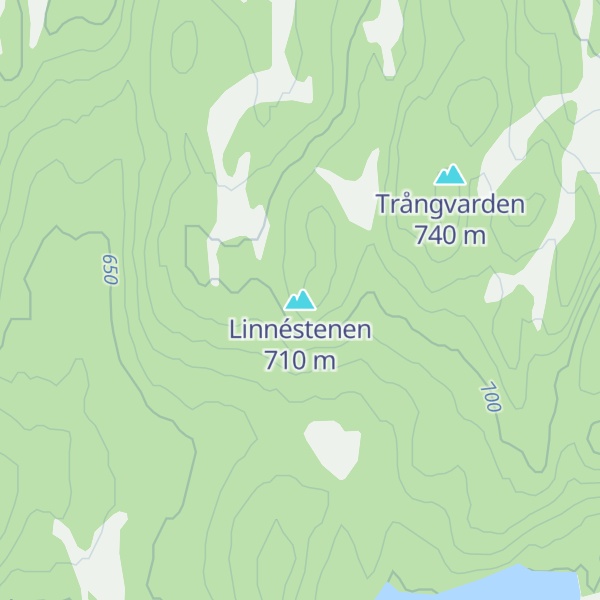 Map of Linnéstenen