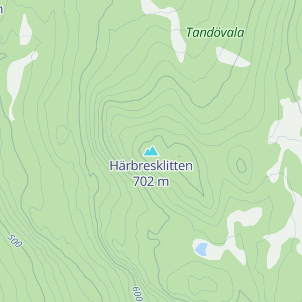 Map of Härbresklitten