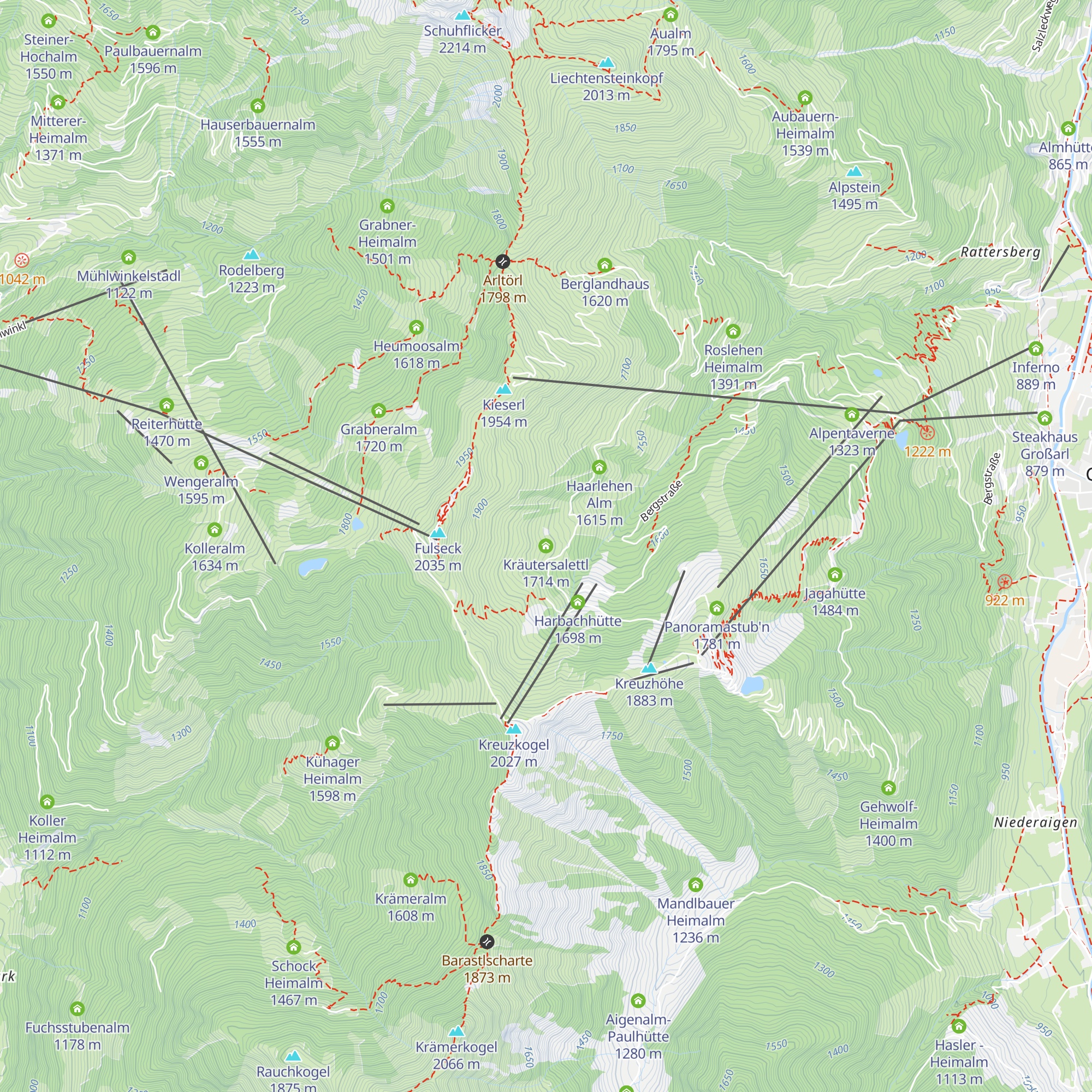 Kräutersalettl map