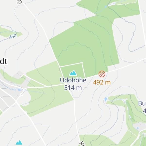 Map of Udohöhe