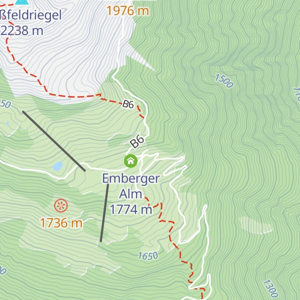 Map of Alpengasthof Dünhofenhütte
