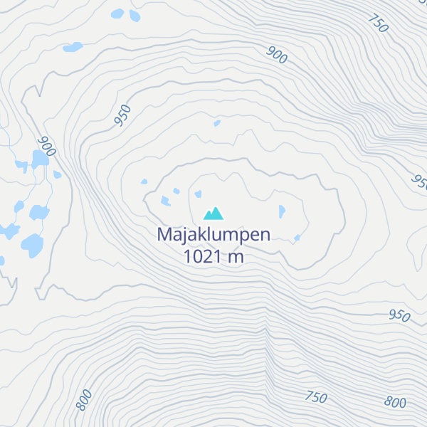Map of Majaklumpen