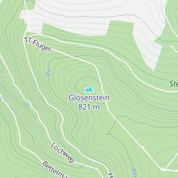 Map of Glösenstein