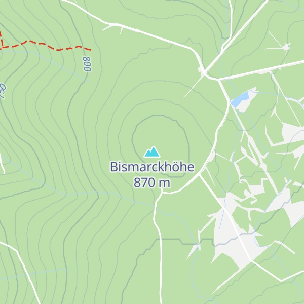 Map of Bismarckhöhe