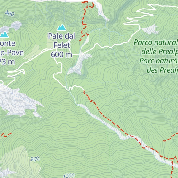 Map of Casera Plan dai Portolans