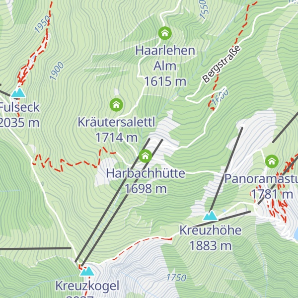 Map of Gehwolfalm