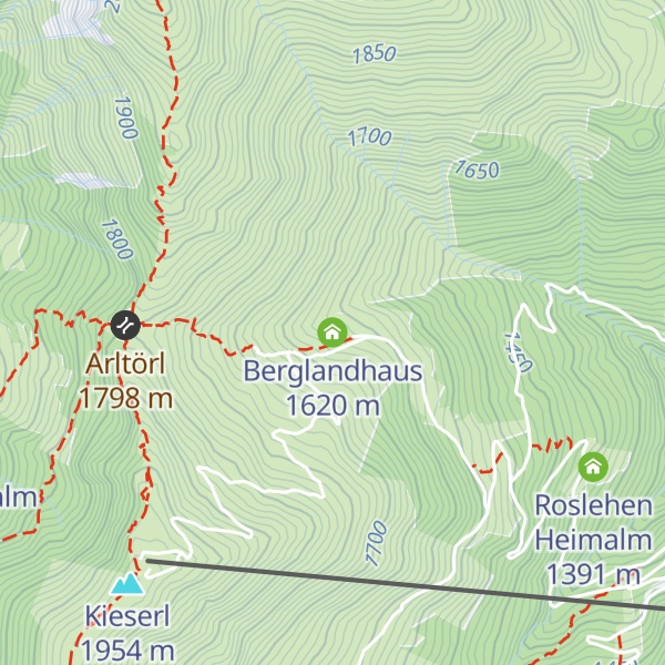 Map of Berglandhaus