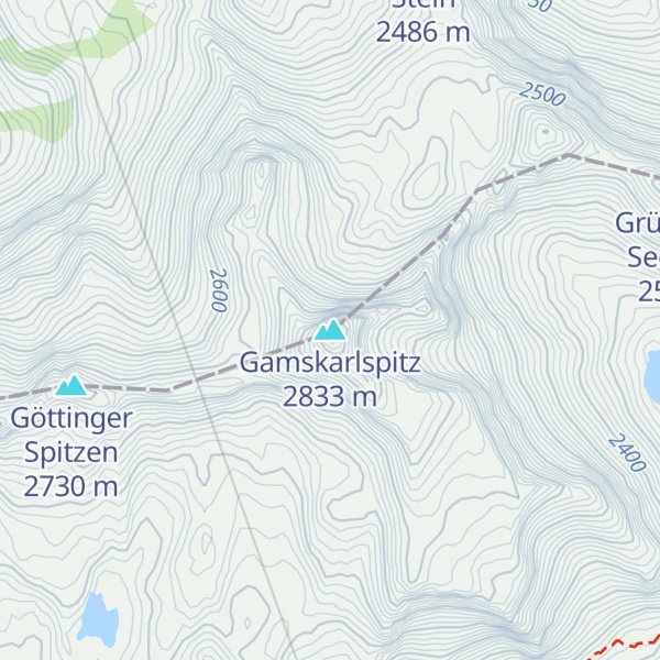 Map of Gamskarlspitz