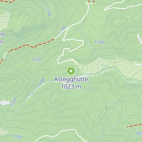Map of Astegghütte