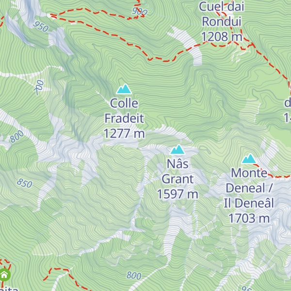 Map of Nâs Piciul