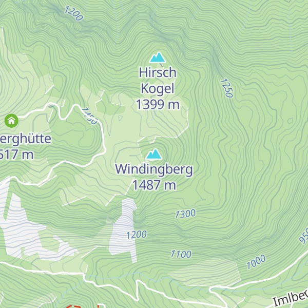 Map of Windingberg