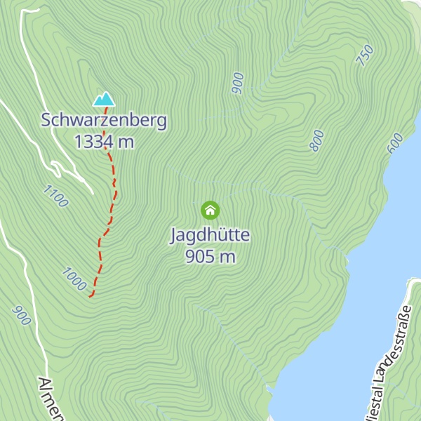 Map of Jagdhütte