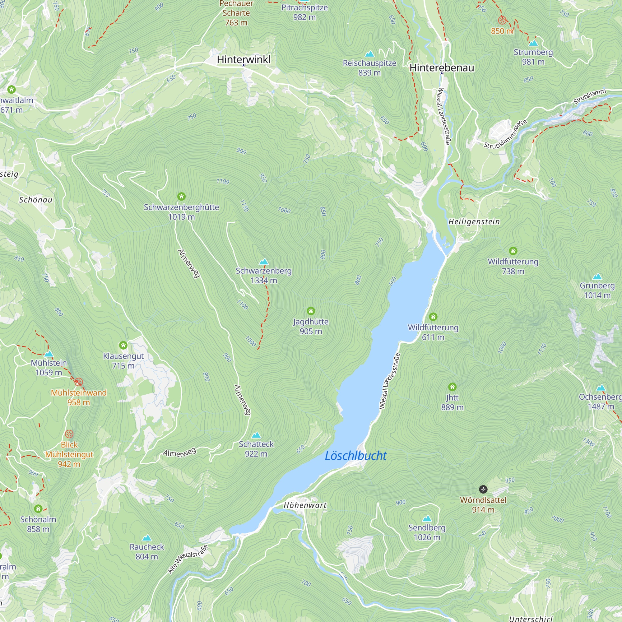 Jagdhütte map