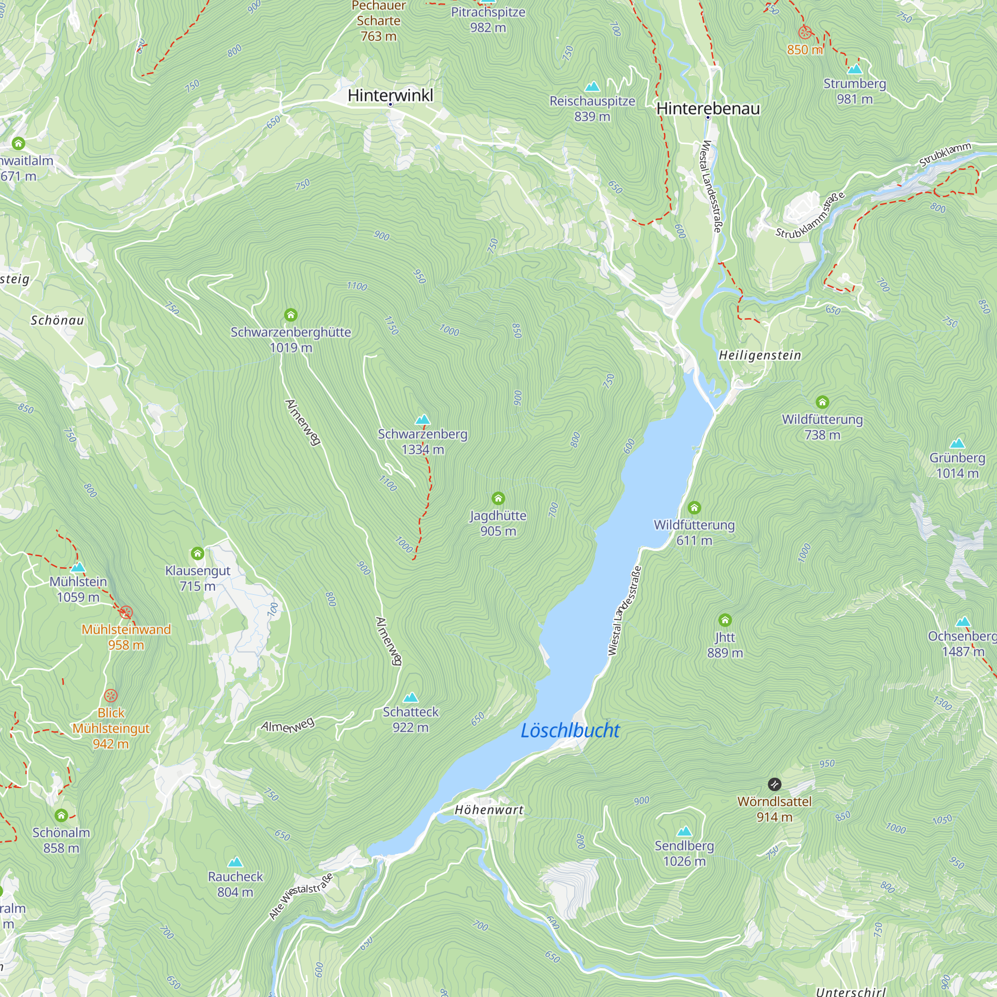 Jagdhütte map