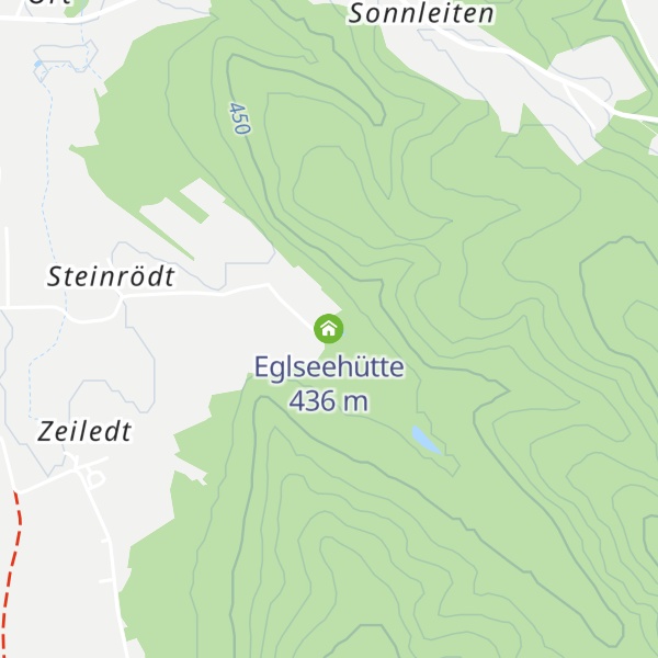 Map of Eglseehütte