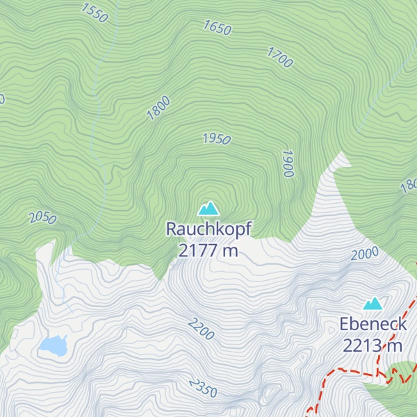 Map of Rauchkopf
