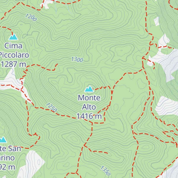 Map of Monte Alto