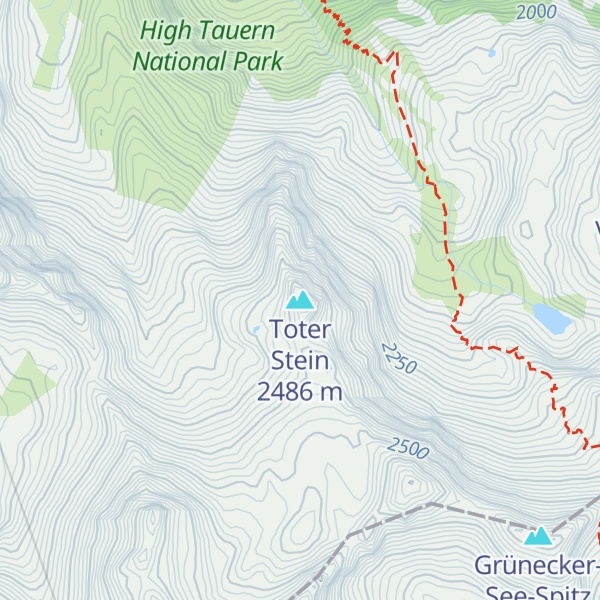 Map of Toter Stein