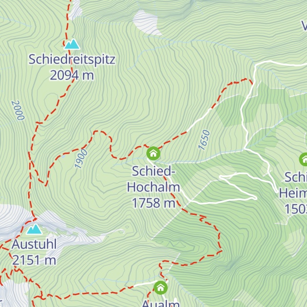 Map of Schied-Hochalm