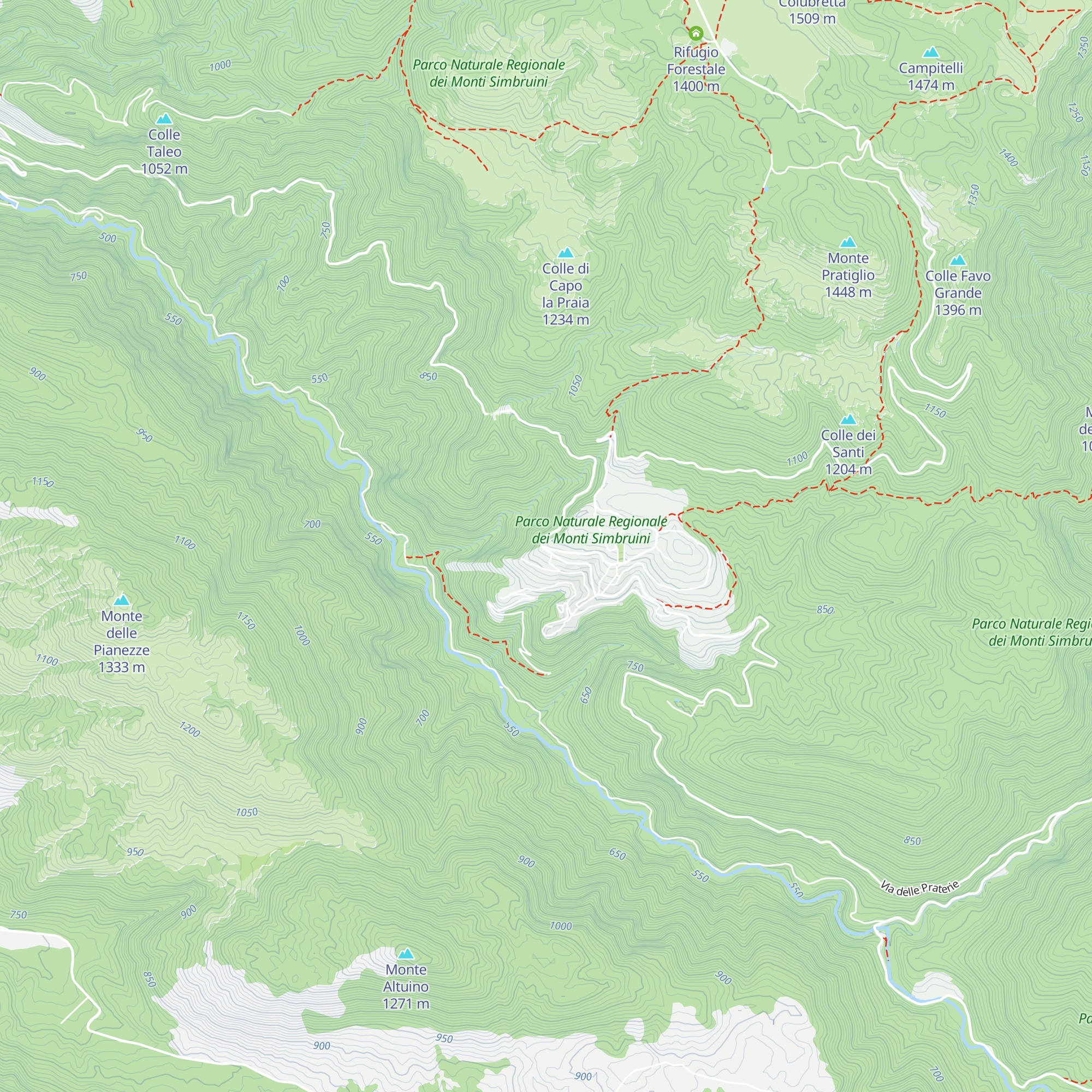 La villetta map