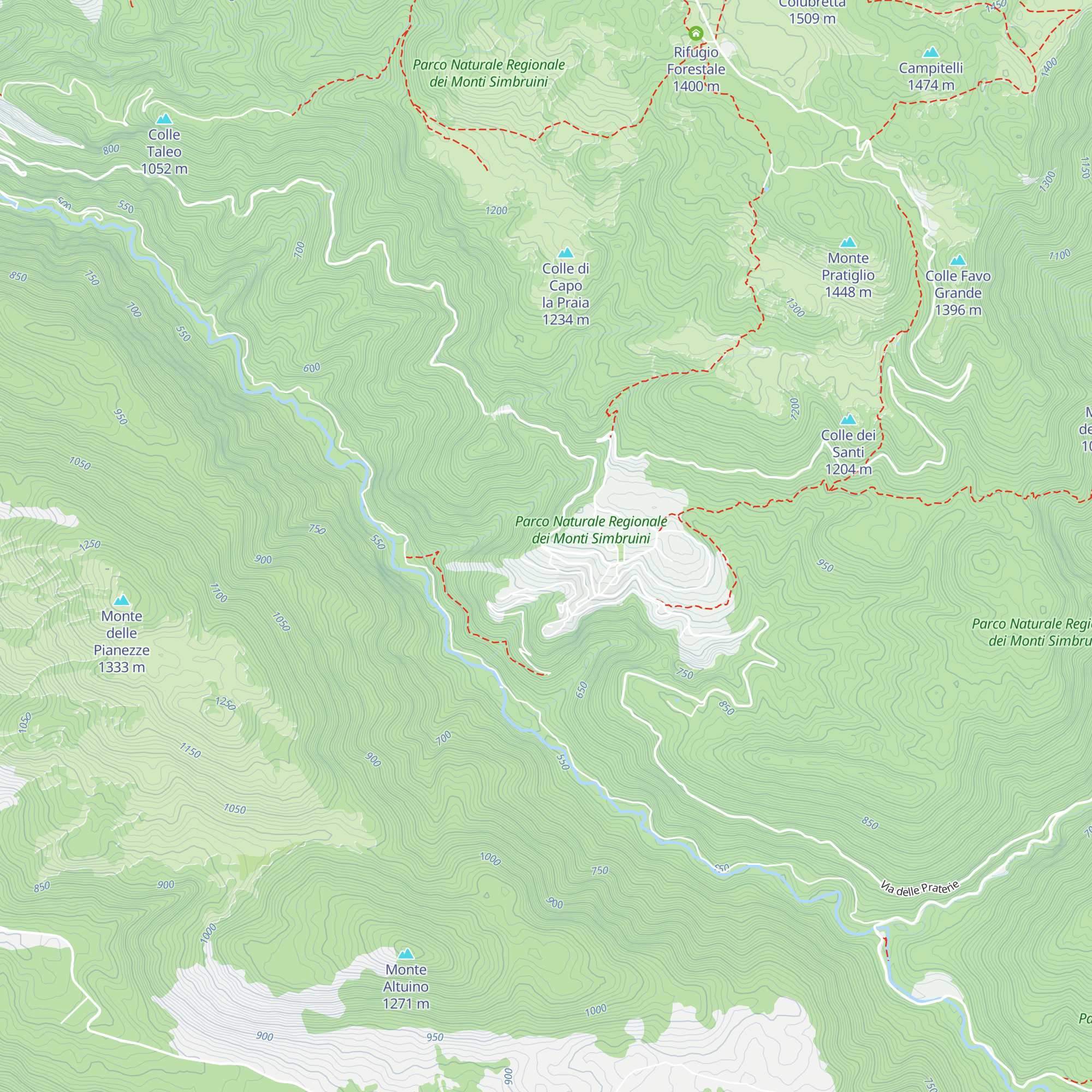 La villetta map