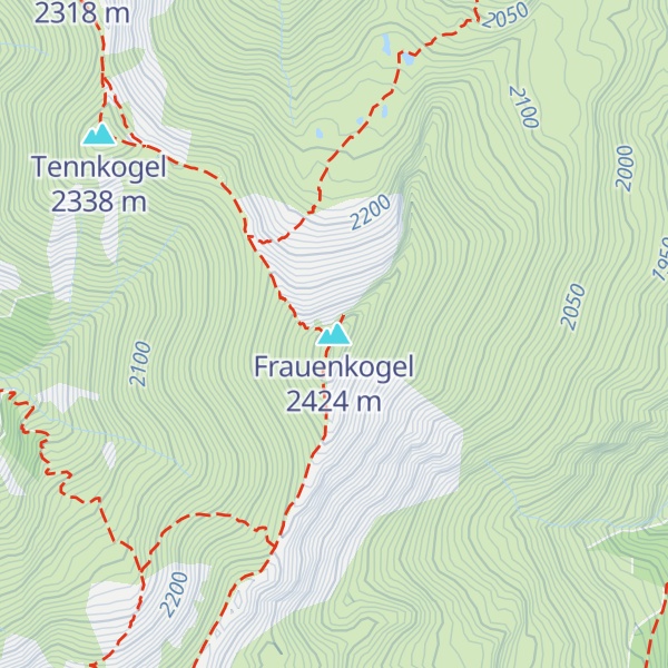 Map of Frauenkogel