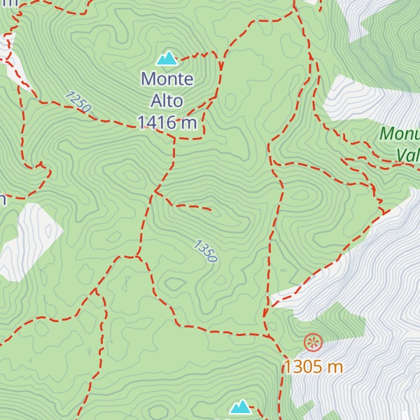 Map of Monte Pisciarello