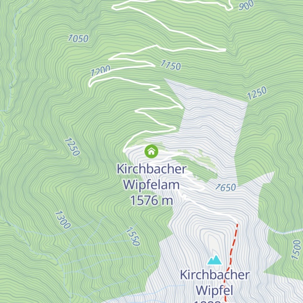 Map of Kirchbacher Wipfelam