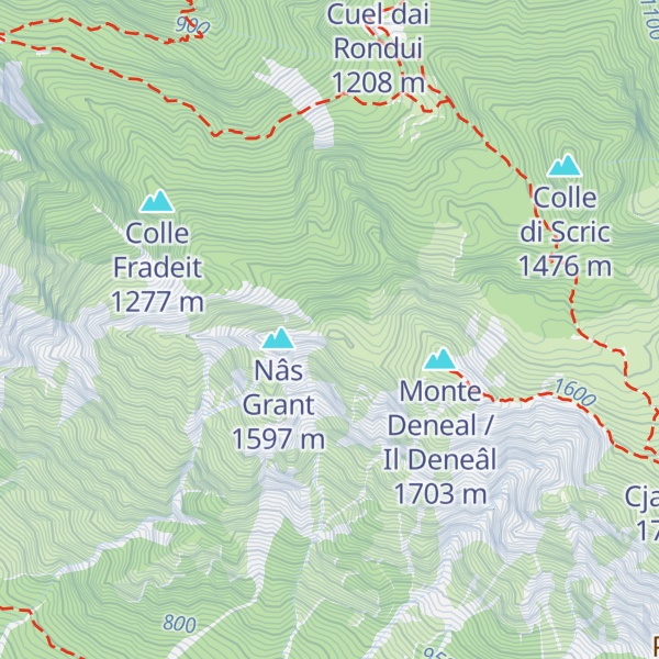 Map of Deneâl Piçul