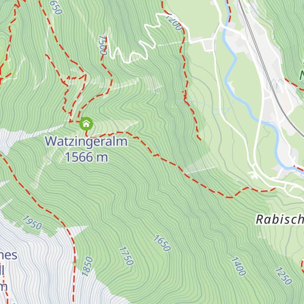 Map of Oswaldhütte
