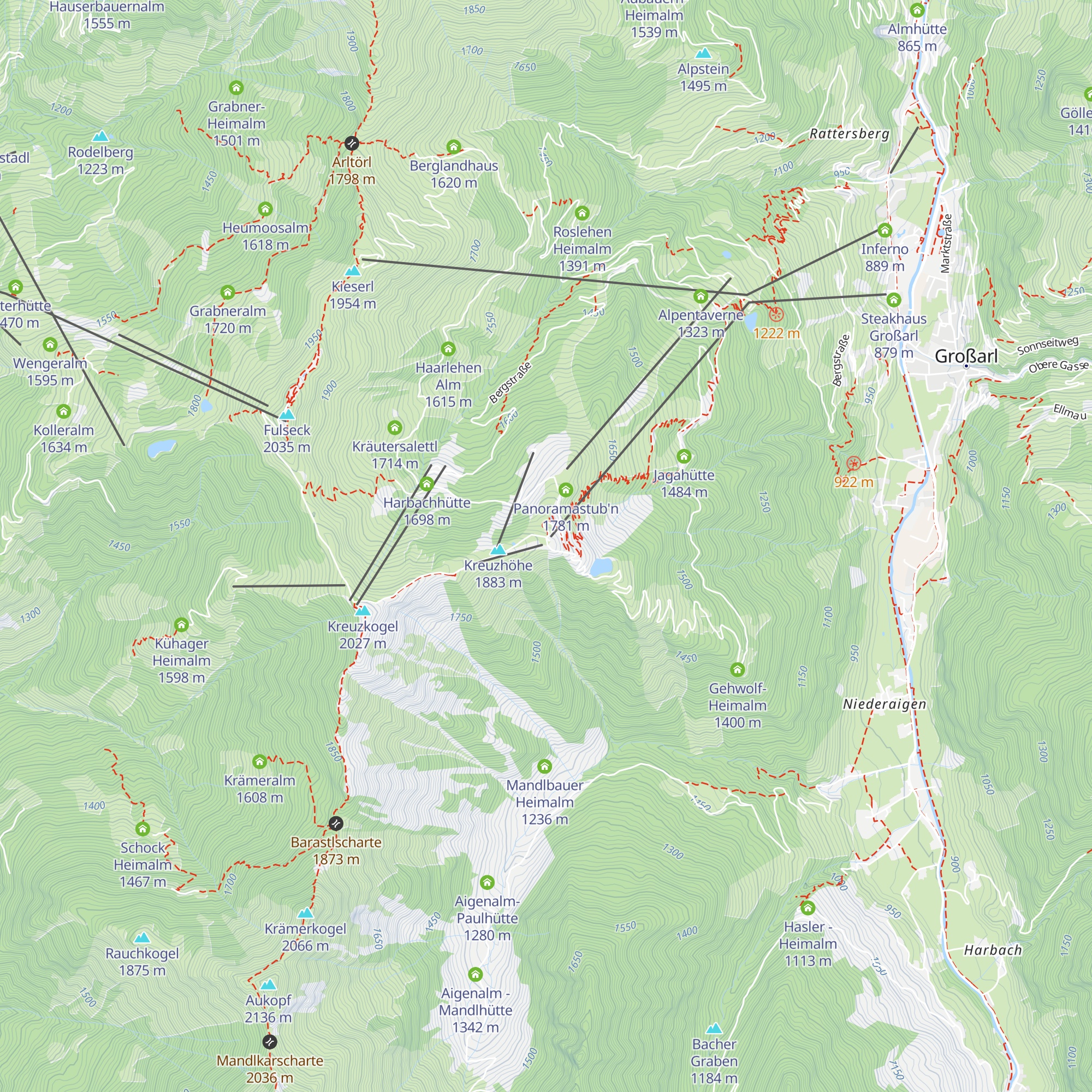 Schirmbar map