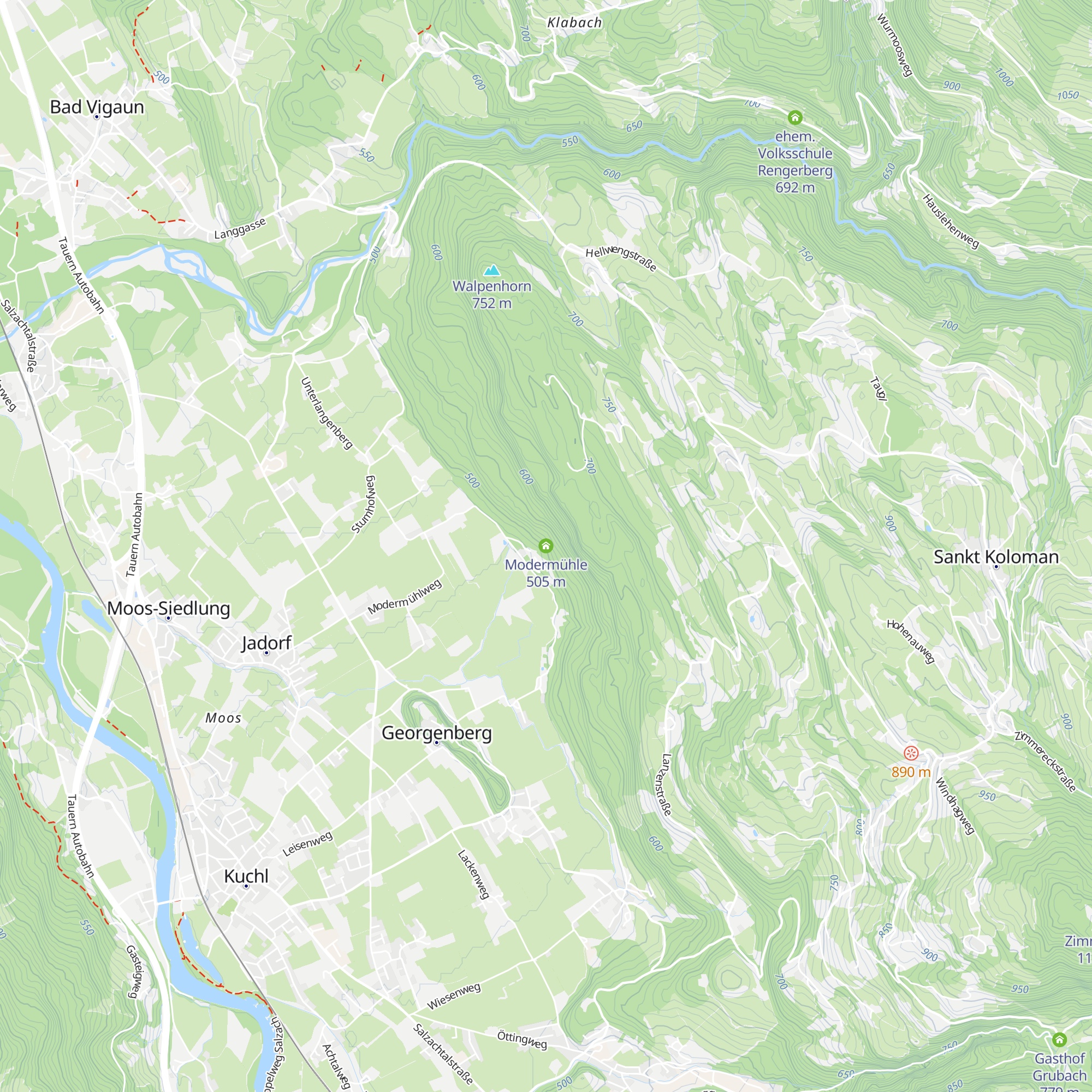 Modermühle map