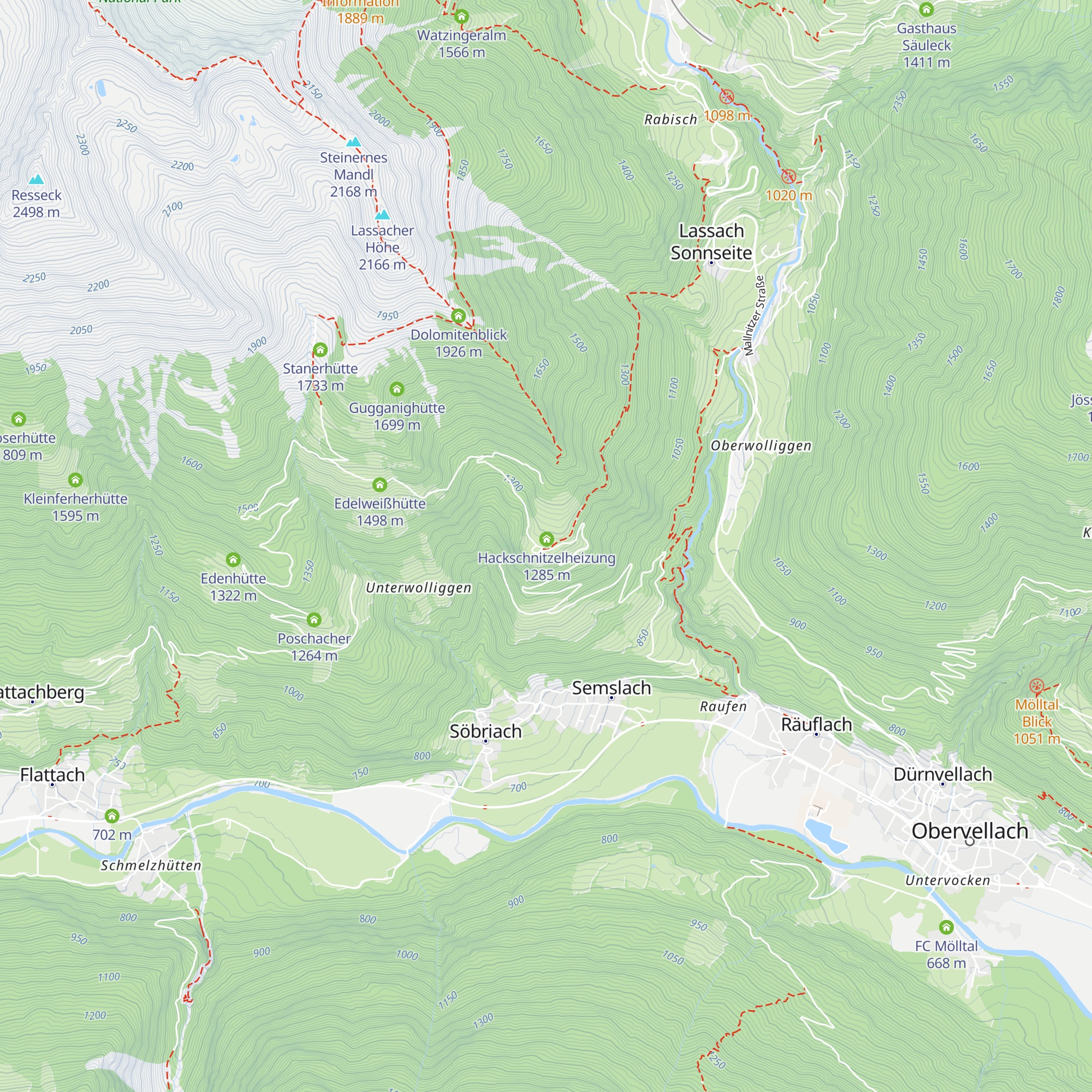Almgasthaus Himmelbauer map