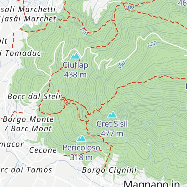 Map of Stali de Tine