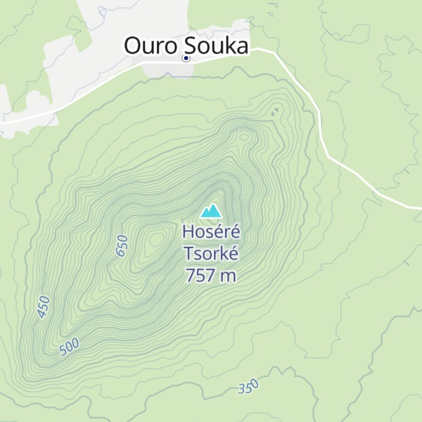 Map of Hoséré Tsorké