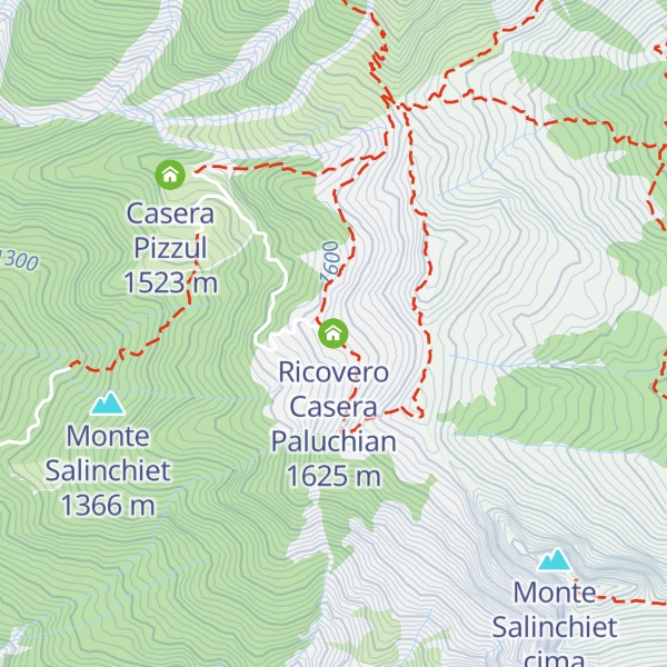 Map of Ricovero Casera Paluchian