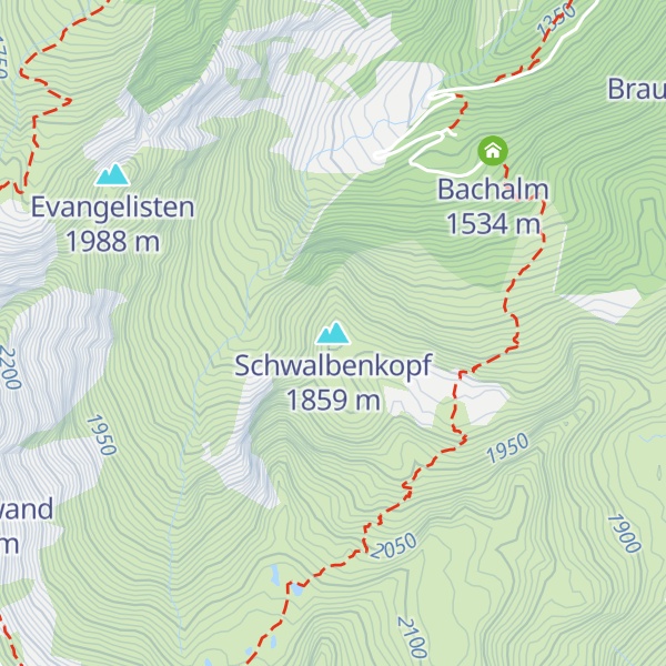 Map of Schwalbenkopf