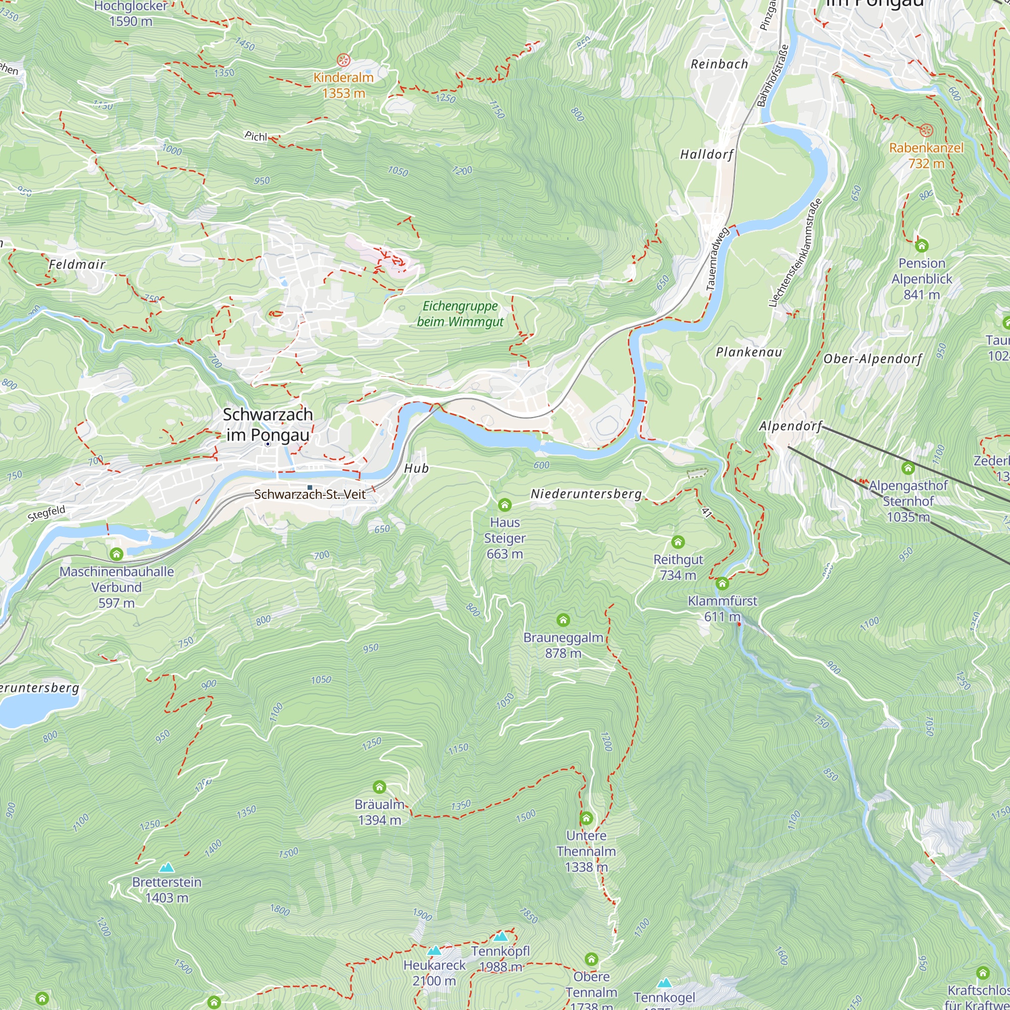 Haus Steiger map