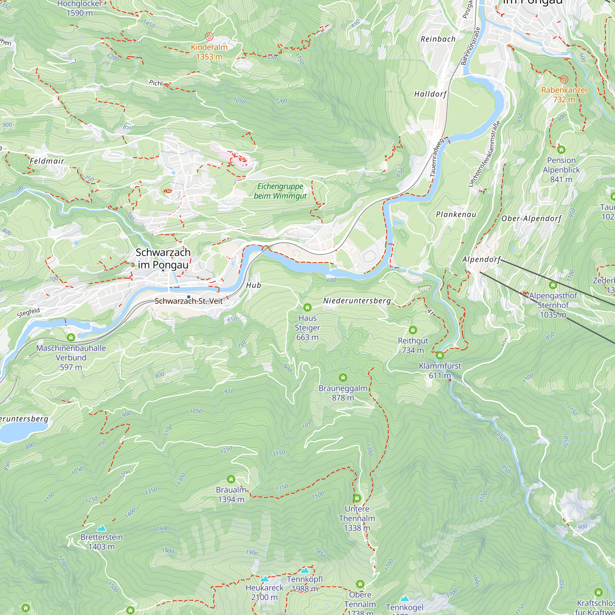 Haus Steiger map