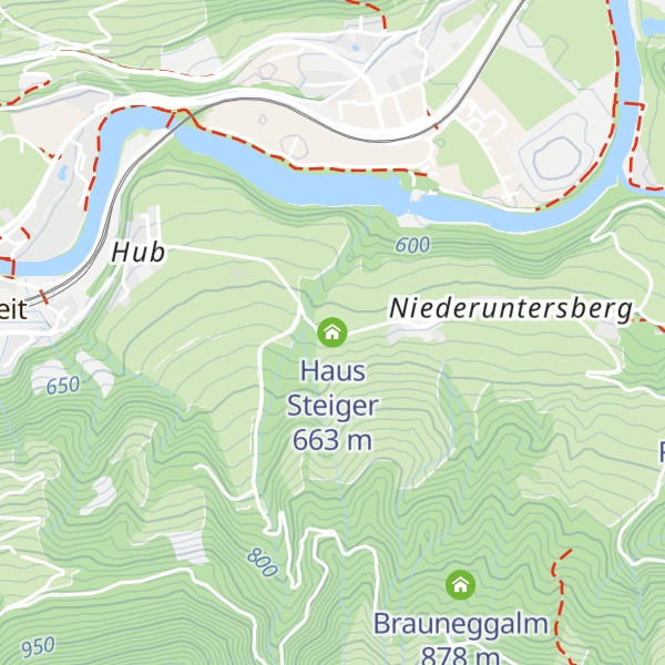 Map of Haus Steiger