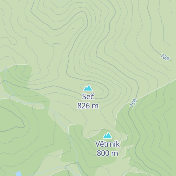 Map of Seč