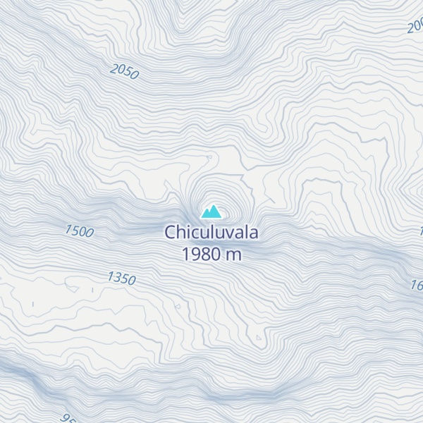 Map of Chiculuvala