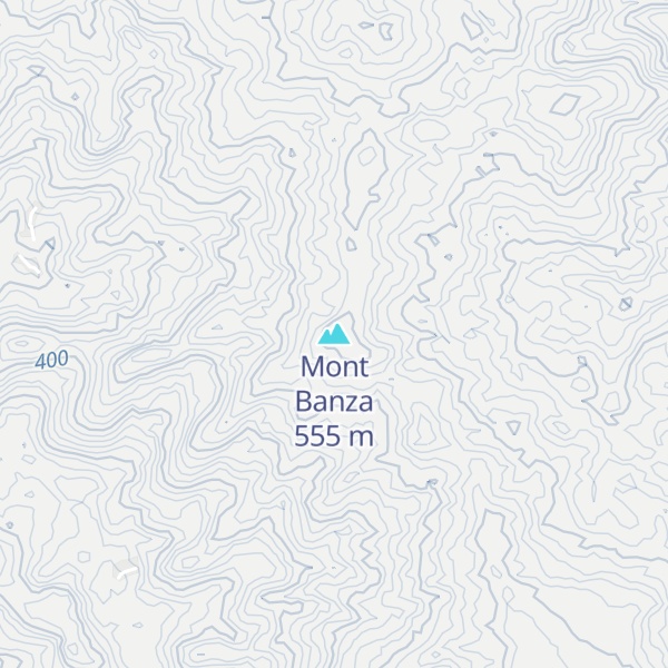 Map of Mont Banza