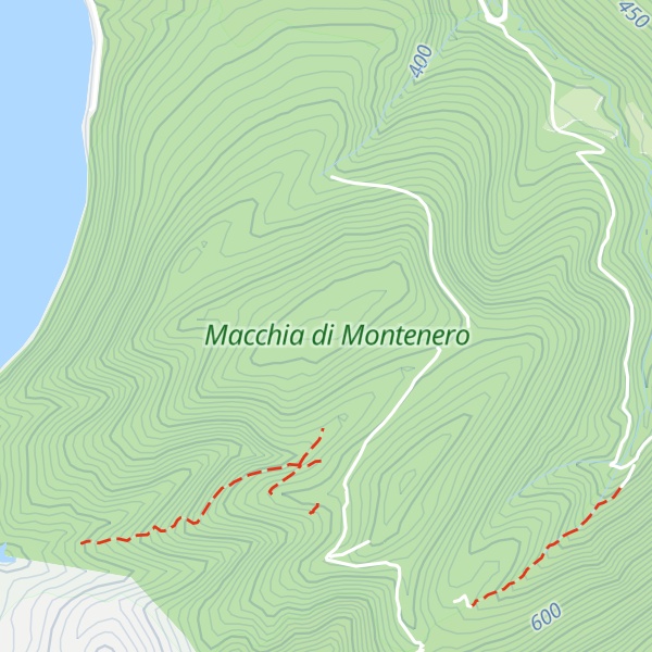 Map of Monte Nero