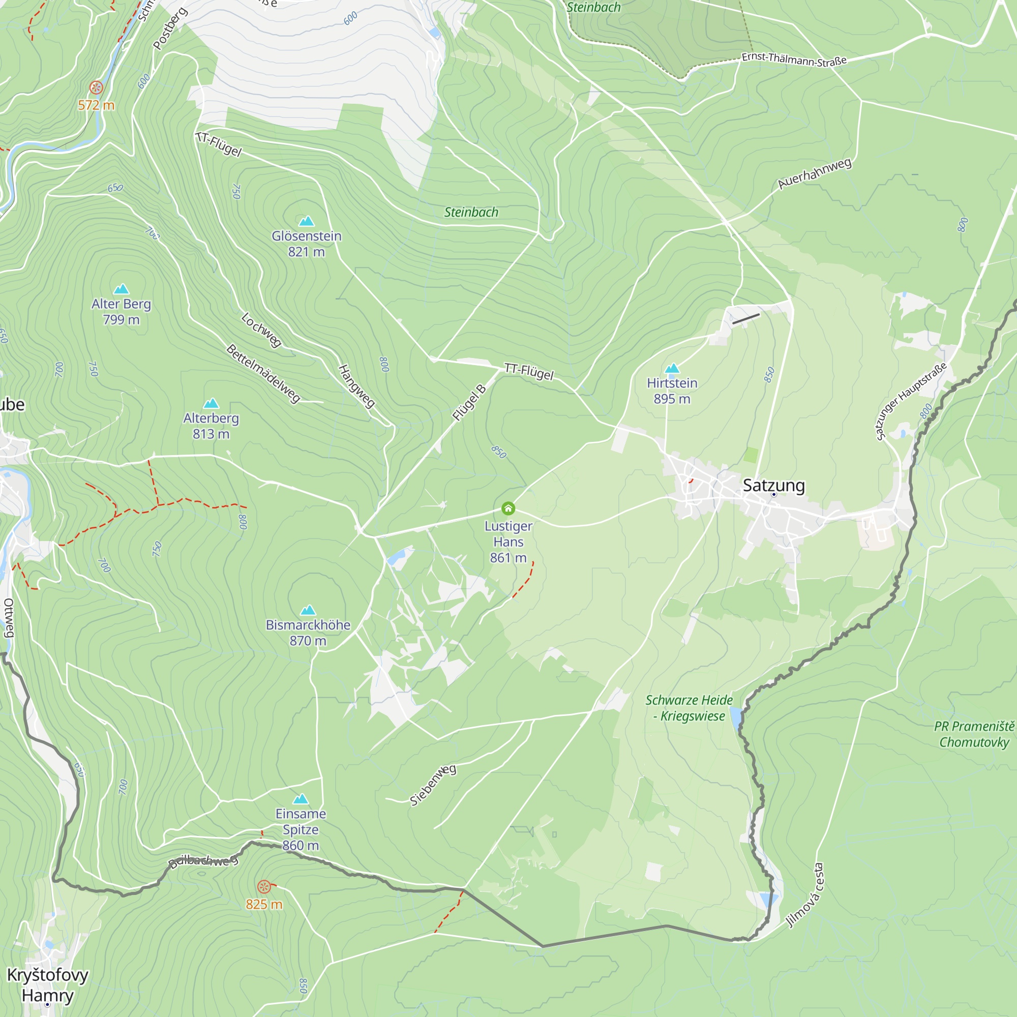 Lustiger Hans map